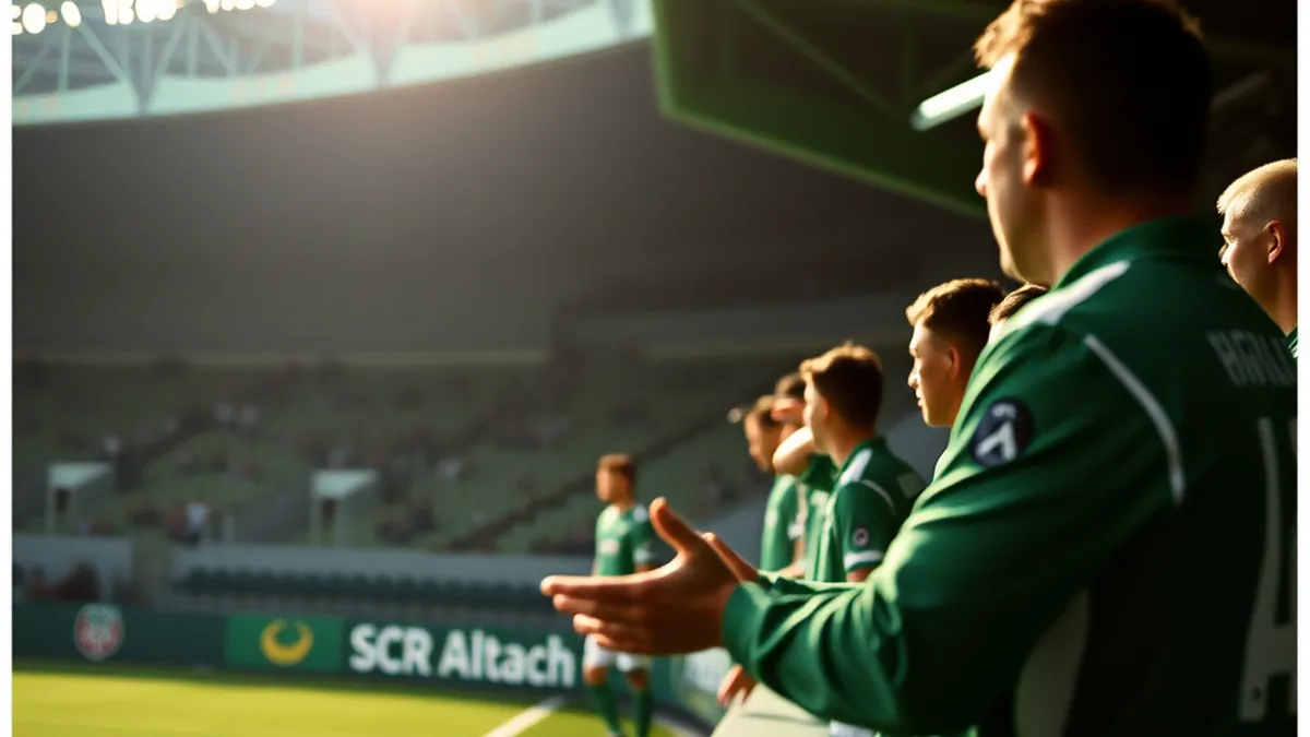 SCR Altach celebrates promotion after strong spring